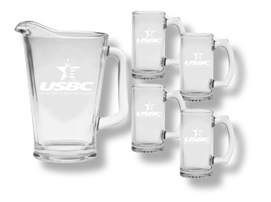Picture of Glass Pitcher and Mug Set