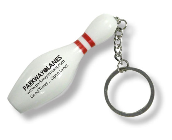 Picture of Bowling Pin Keychain