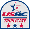 Picture of Bowling Emblem Patch With USBC National Logo - Group Order Version