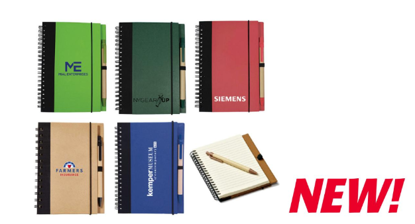 Picture of Eco Hardcover Journal & Pen (5”X7”)